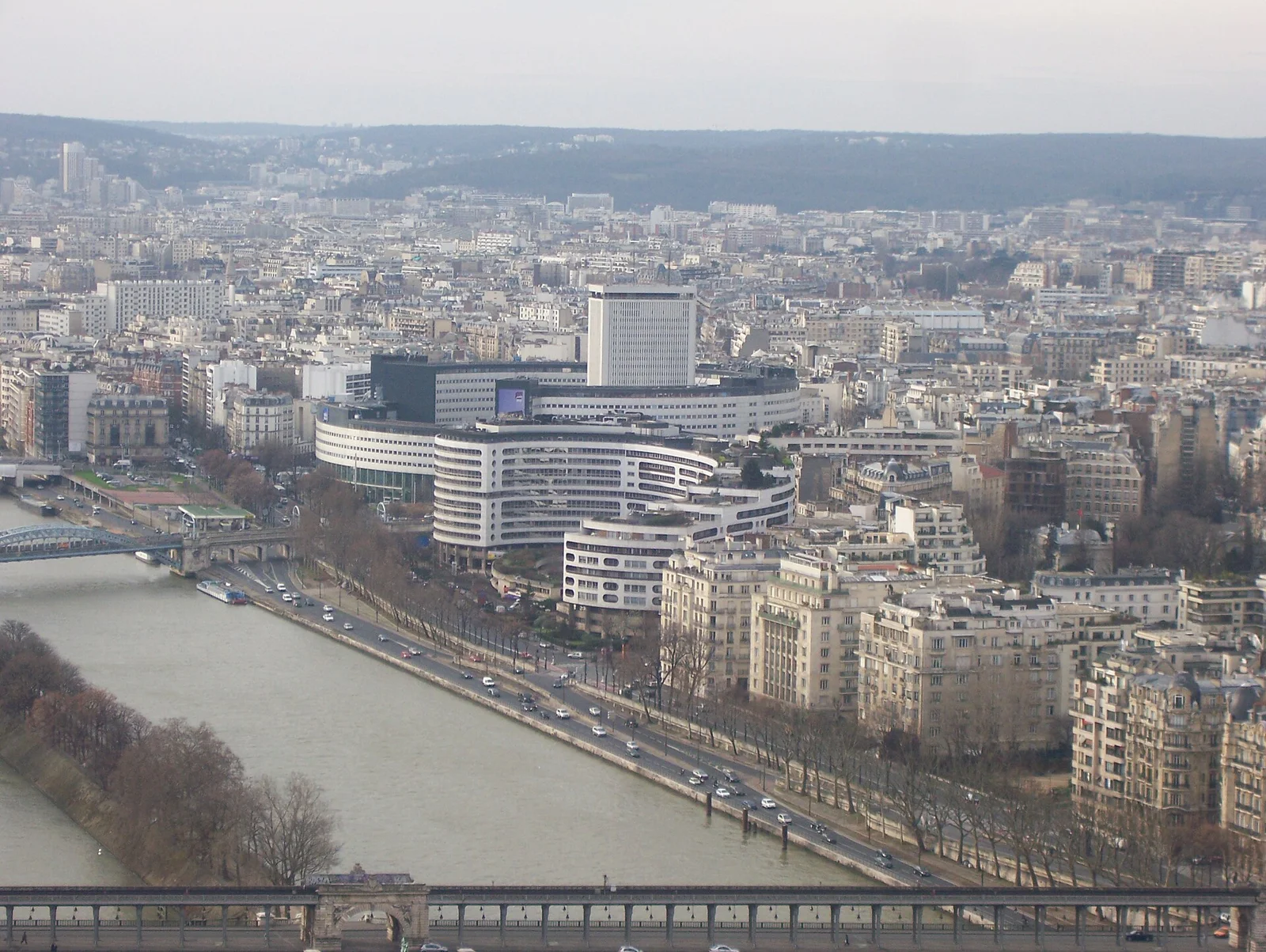 La Maison de la Radio, siege de Radio France a Paris