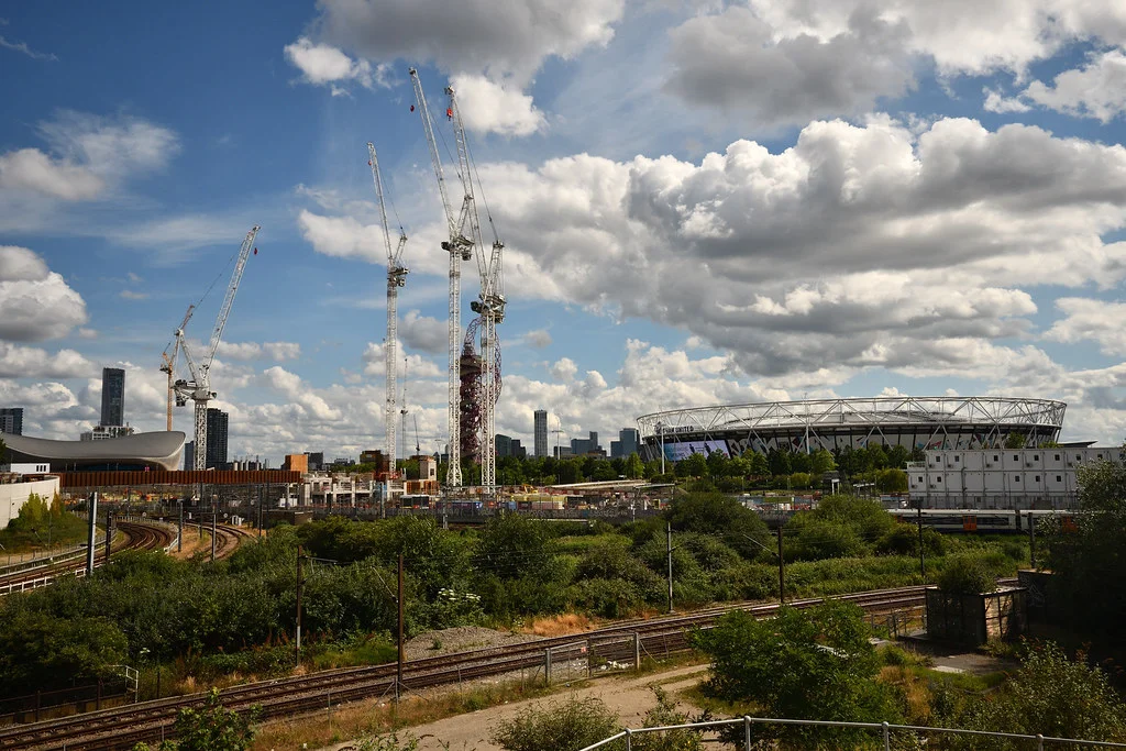 Le London Stadium de Stratford, enceinte de West Ham United