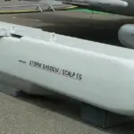 Un missile de croisière Storm Shadow, version britannique du Scalp
