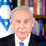 Benyamin Netanyahou, portrait officiel, février 2023