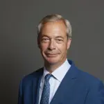 Nigel Farage, portrait officiel de député britannique