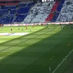 Le Groupama Stadium de Décines-Charpieu, enceinte de l'Olympique lyonnais