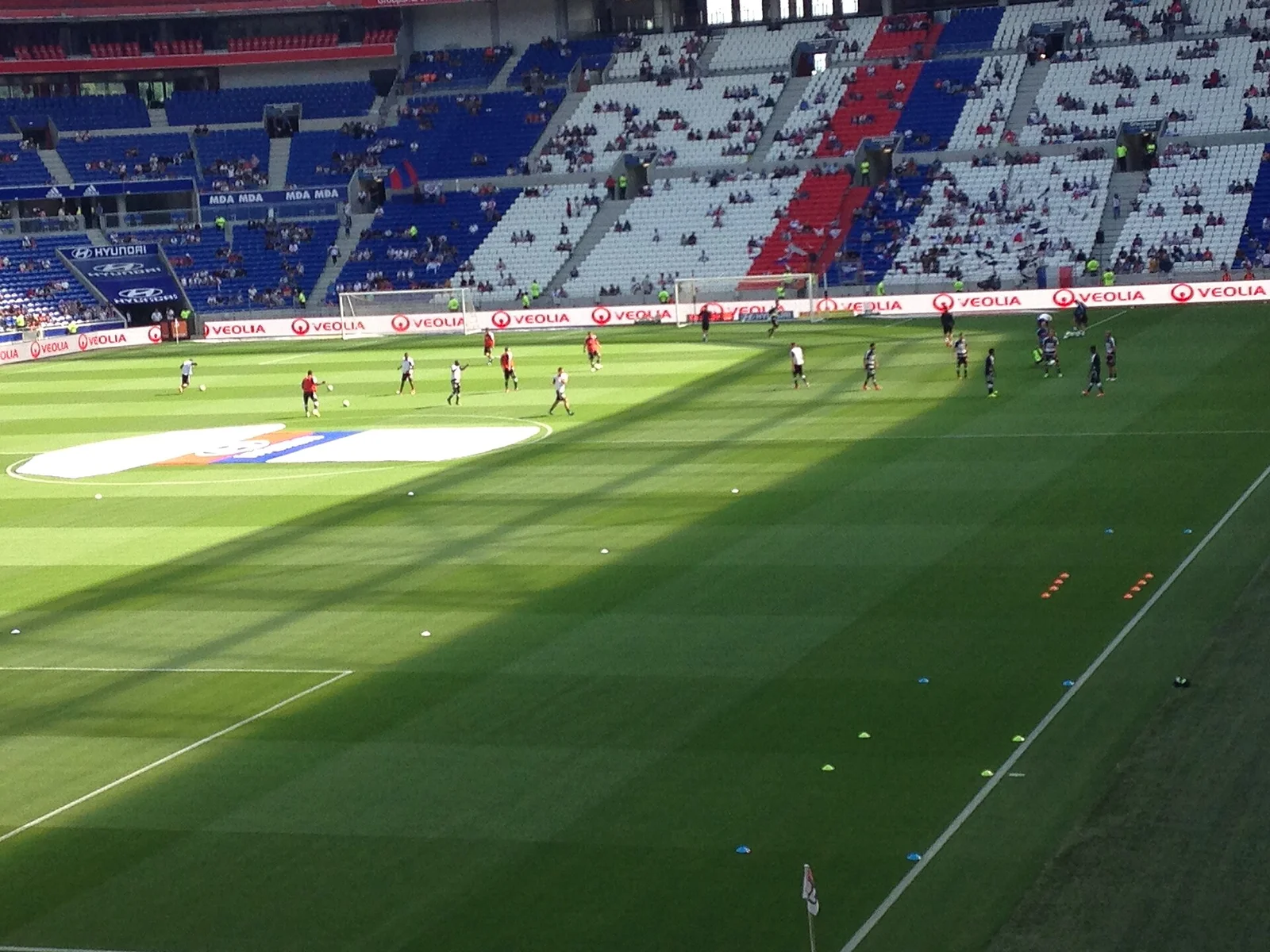 Le Groupama Stadium, enceinte de l'Olympique lyonnais à Décines