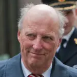 Le roi Harald V de Norvège lors d'une visite officielle