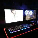 Poste de travail de developpement de jeu video
