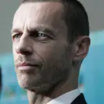 Aleksander Čeferin, président de l UEFA, lors d un événement UEFA