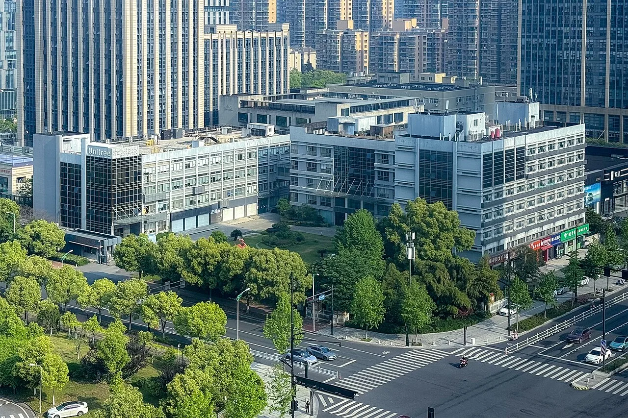 Le siège de Unitree Robotics à Hangzhou, en Chine