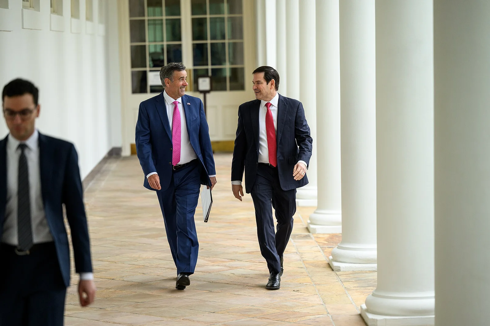 Le directeur de la CIA John Ratcliffe à la Maison-Blanche