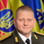 Portrait officiel du general Valery Zaloujny en tenue militaire