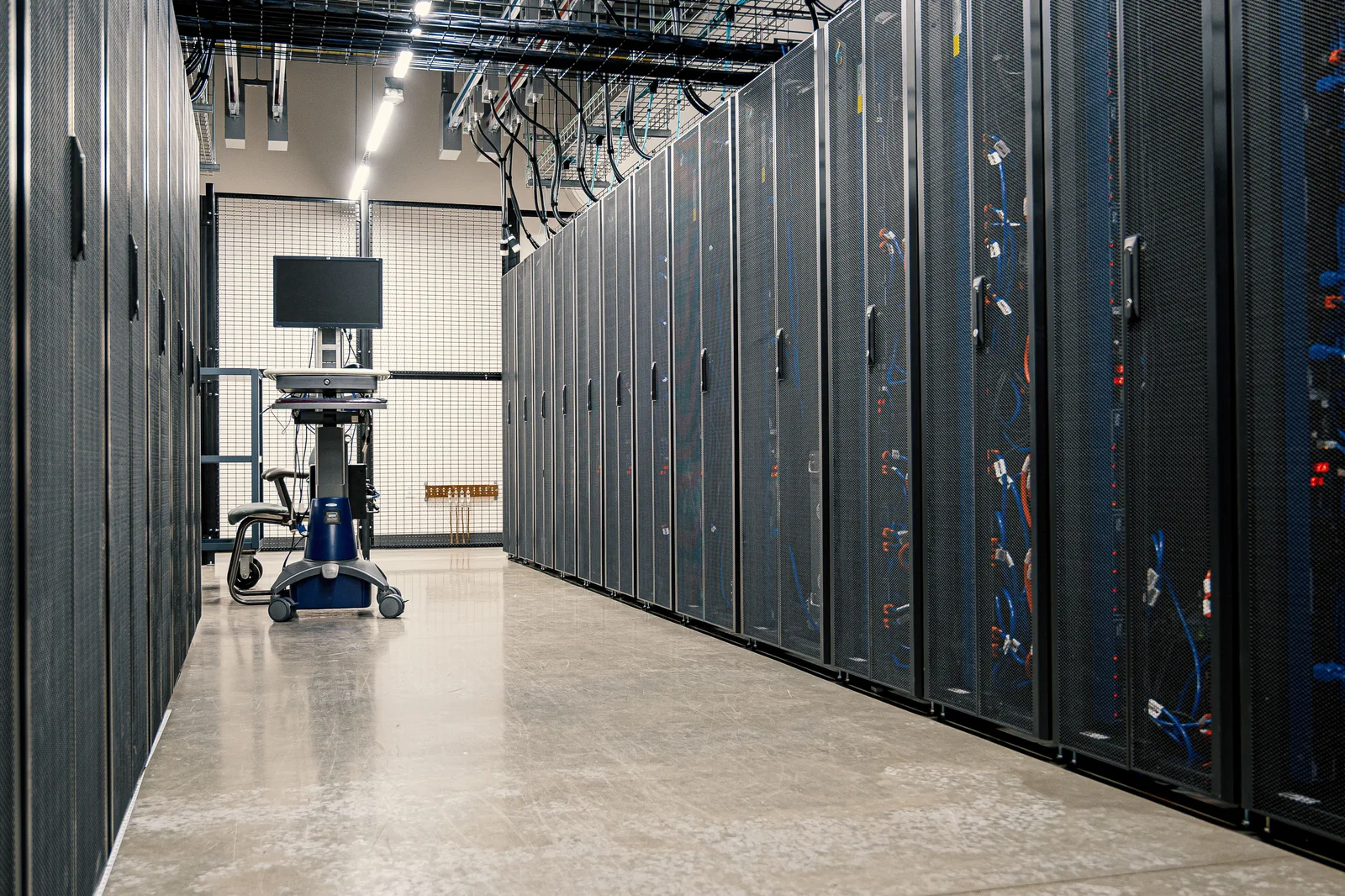 Baies de serveurs data center