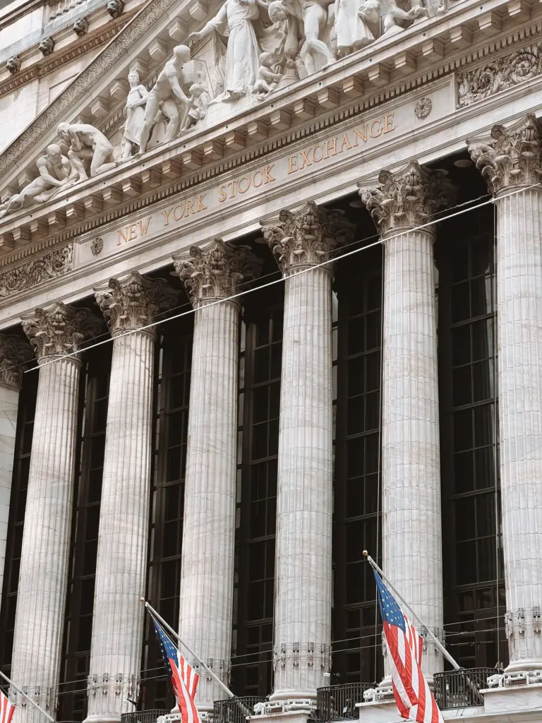 Facade Wall Street bourse