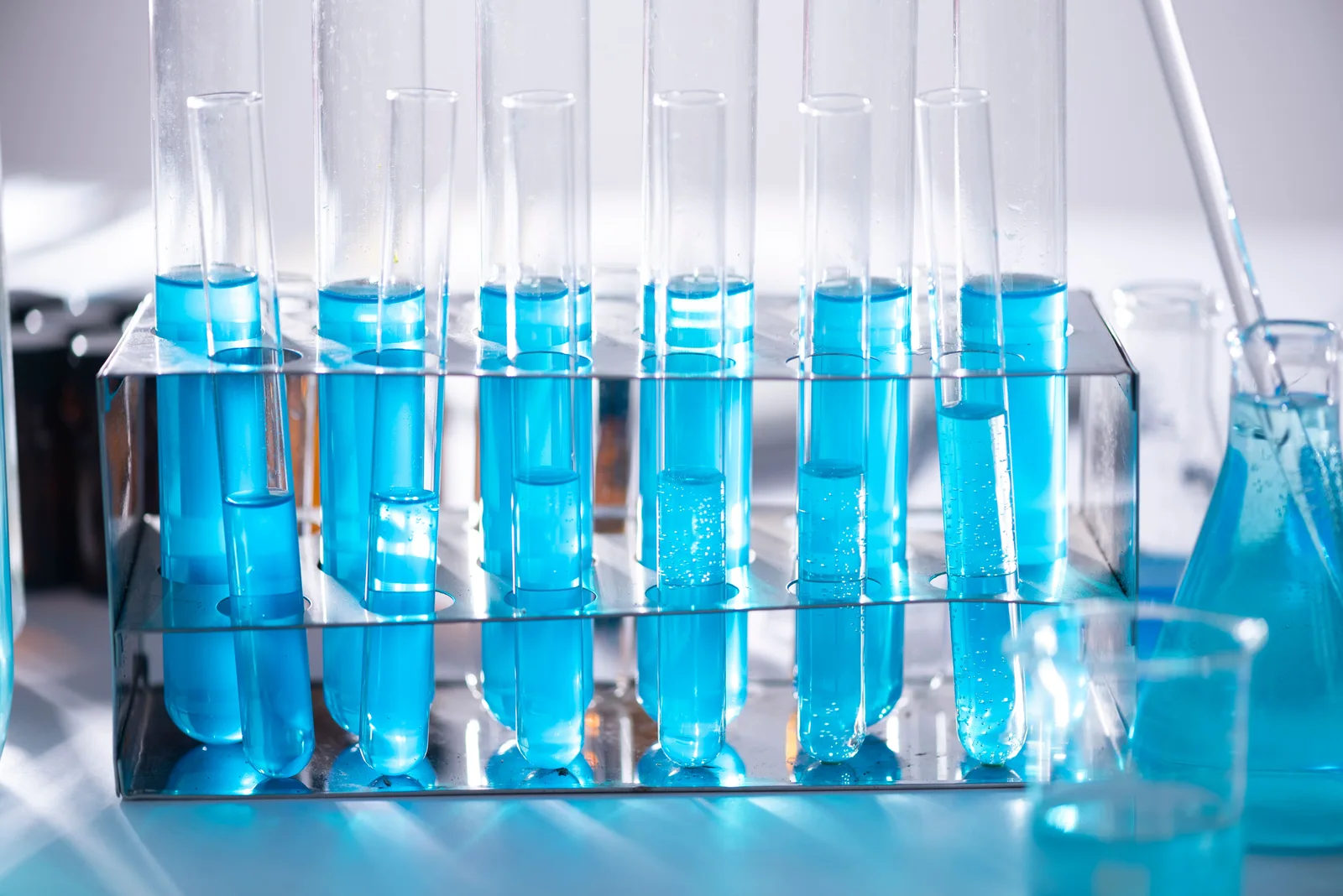 Tubes a essai laboratoire