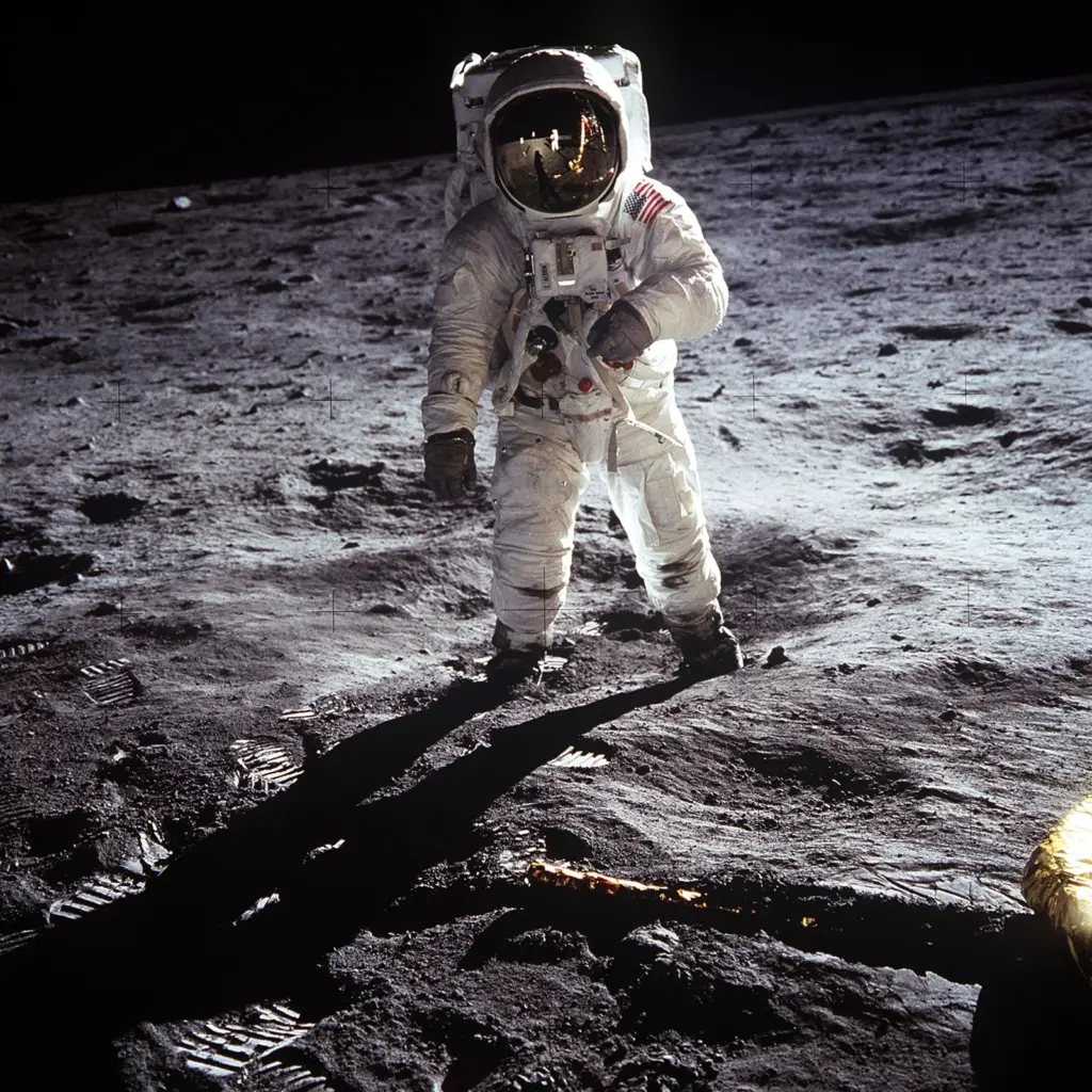 Astronaute sur la Lune mission Apollo