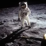 Astronaute sur la Lune mission Apollo