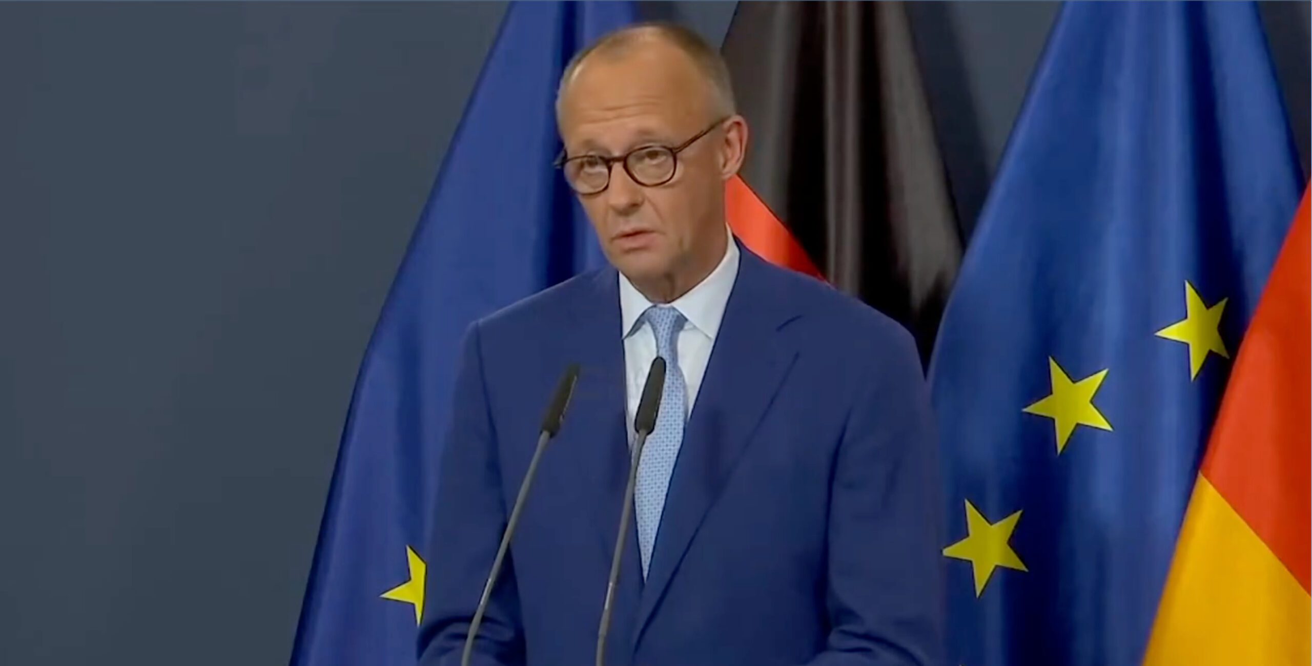 Friedrich Merz. Image : capturte d'écran réseaux sociaux 