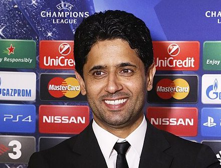 Nasser Al-Khelaifi. Photo : @Aisha sahukar
