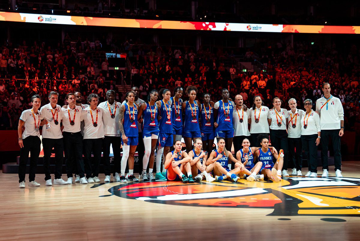 Photo : compte X
Équipes de France de Basket