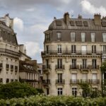 Façades d'immeubles à Paris, illustration de la Maison de l'Argentine