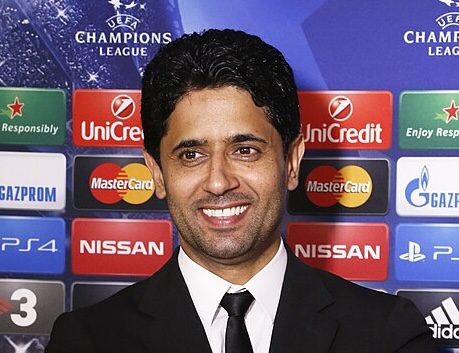Nasser Al-Khelaïfi. Photo : @Aisha sahukar 