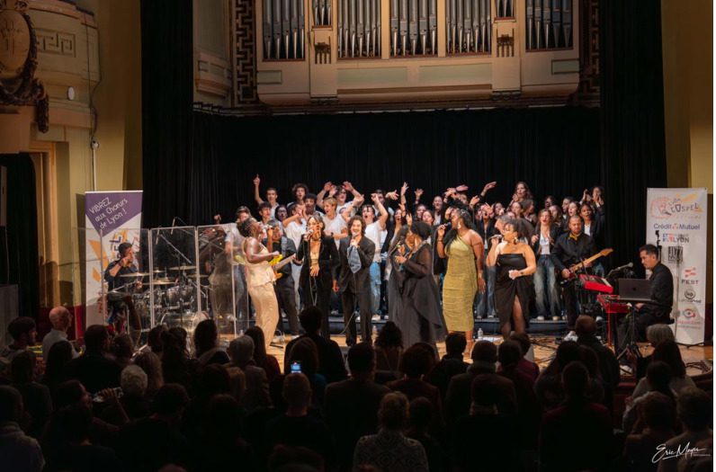Gospel Chill by Kristaa Williams — 5e édition du Lyon Gospel Festival. Photo : @Éric Meyss