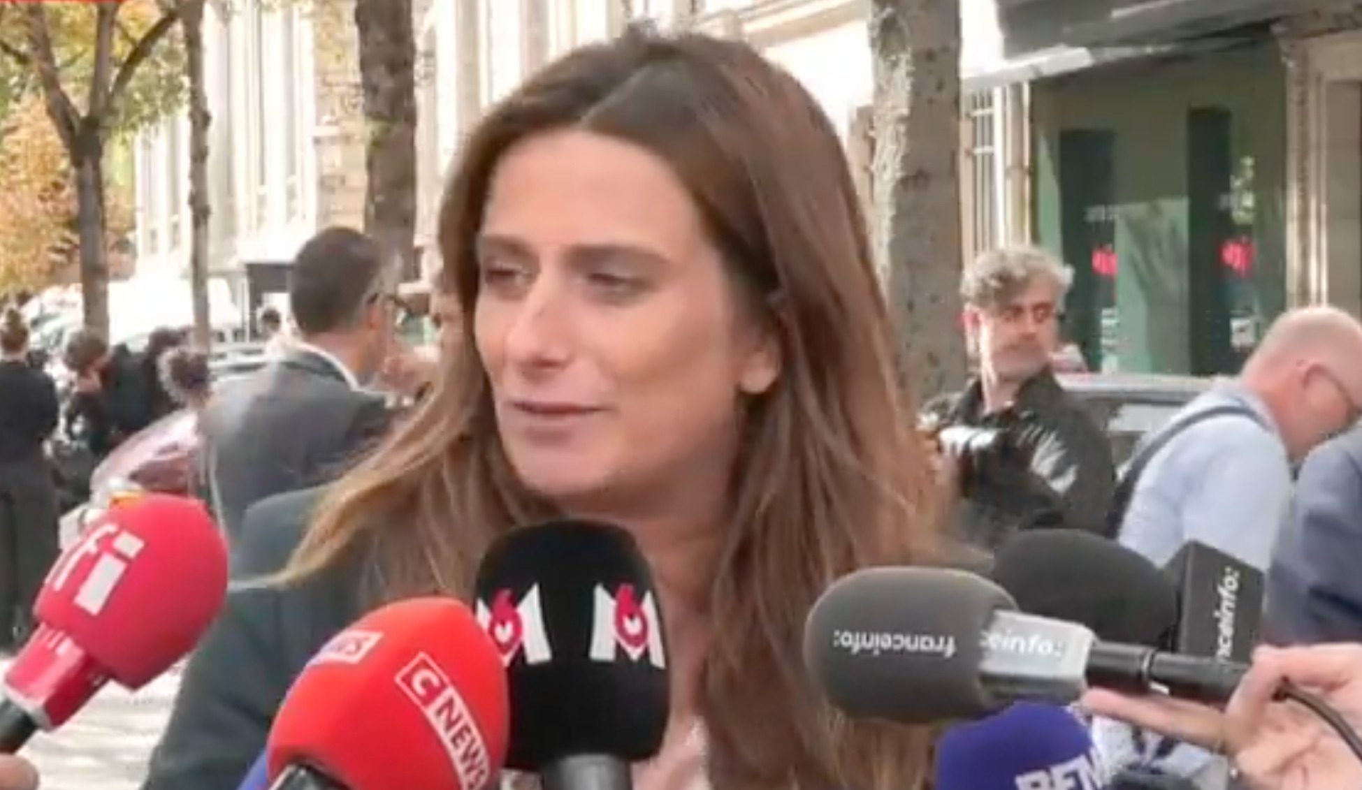 Marine Tondelier. Image : capture d'écran BFMTV.