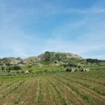 Paysage de la campagne sicilienne en Italie