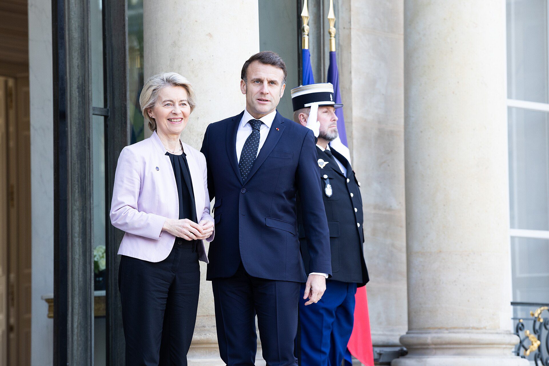 Ursula Von Der Leyen et Emmanuel Macron. Photo : @Aurore Martignoni / European Union, 2025 / EC - Audiovisual Service