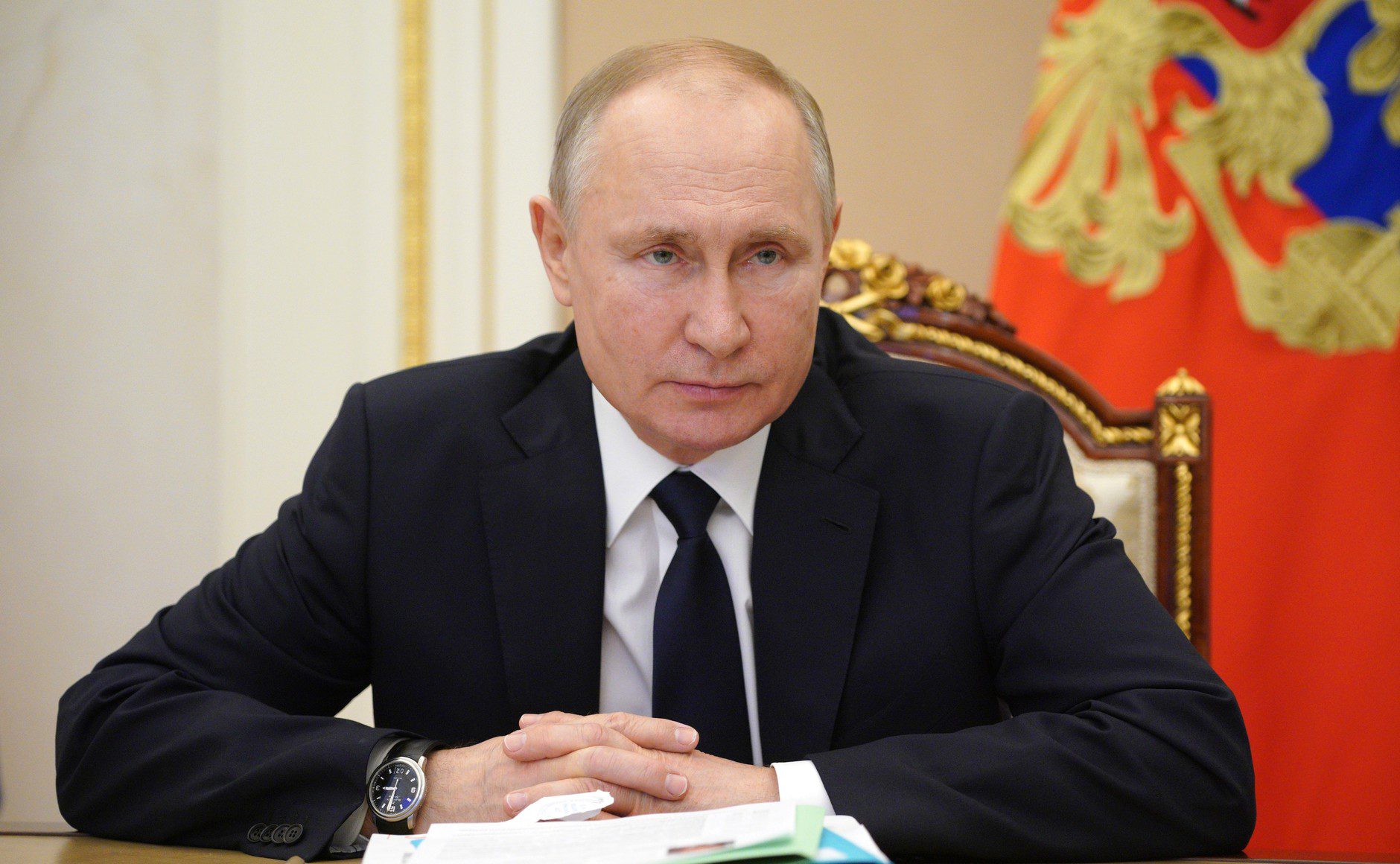 Vladimir Poutine. Photo : @Author The Presidential Press and Information Office