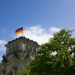 Le Reichstag à Berlin, siège du Bundestag allemand
