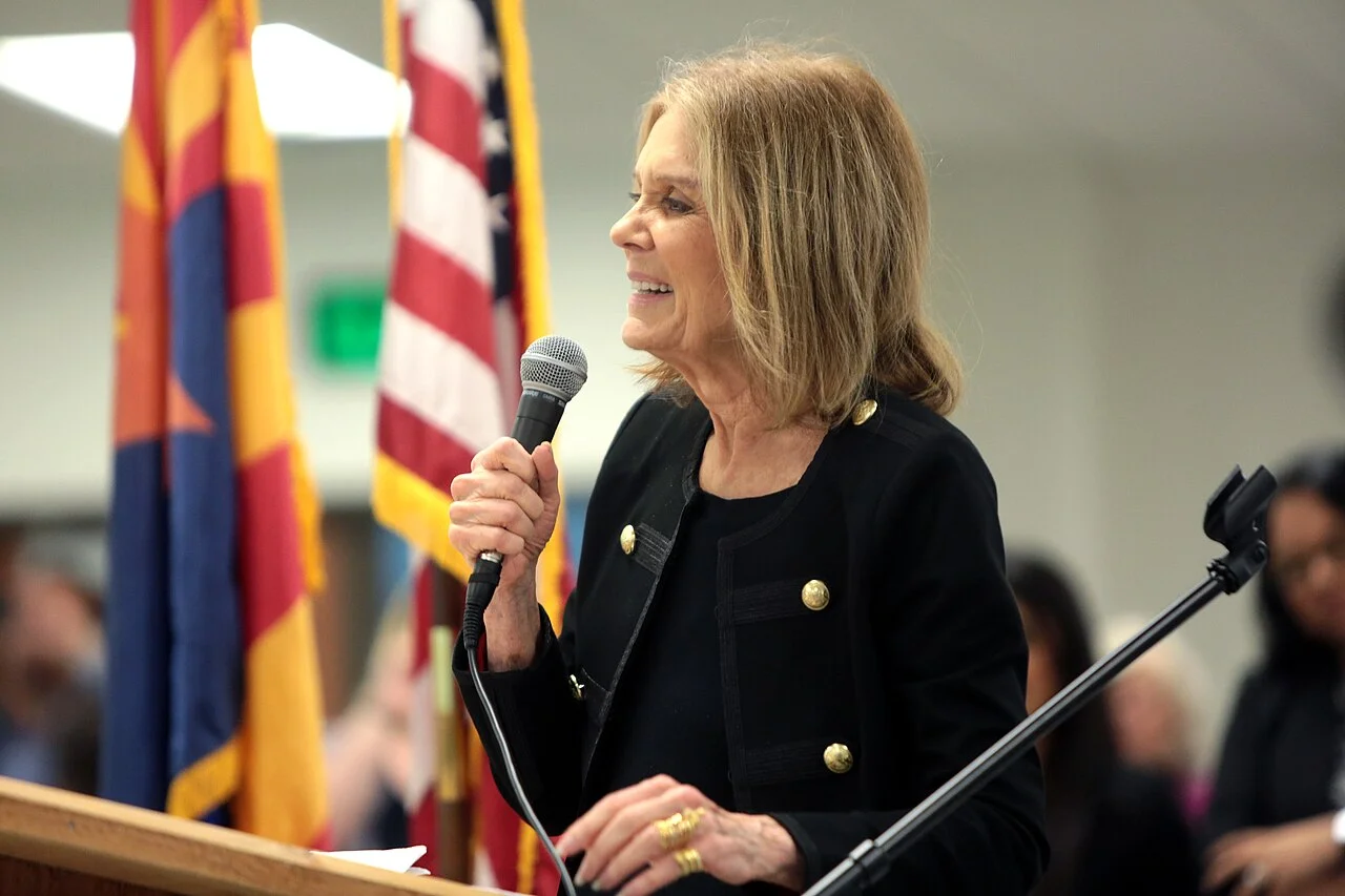 Gloria Steinem, journaliste et militante féministe américaine