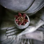 Statue de Bouddha en meditation