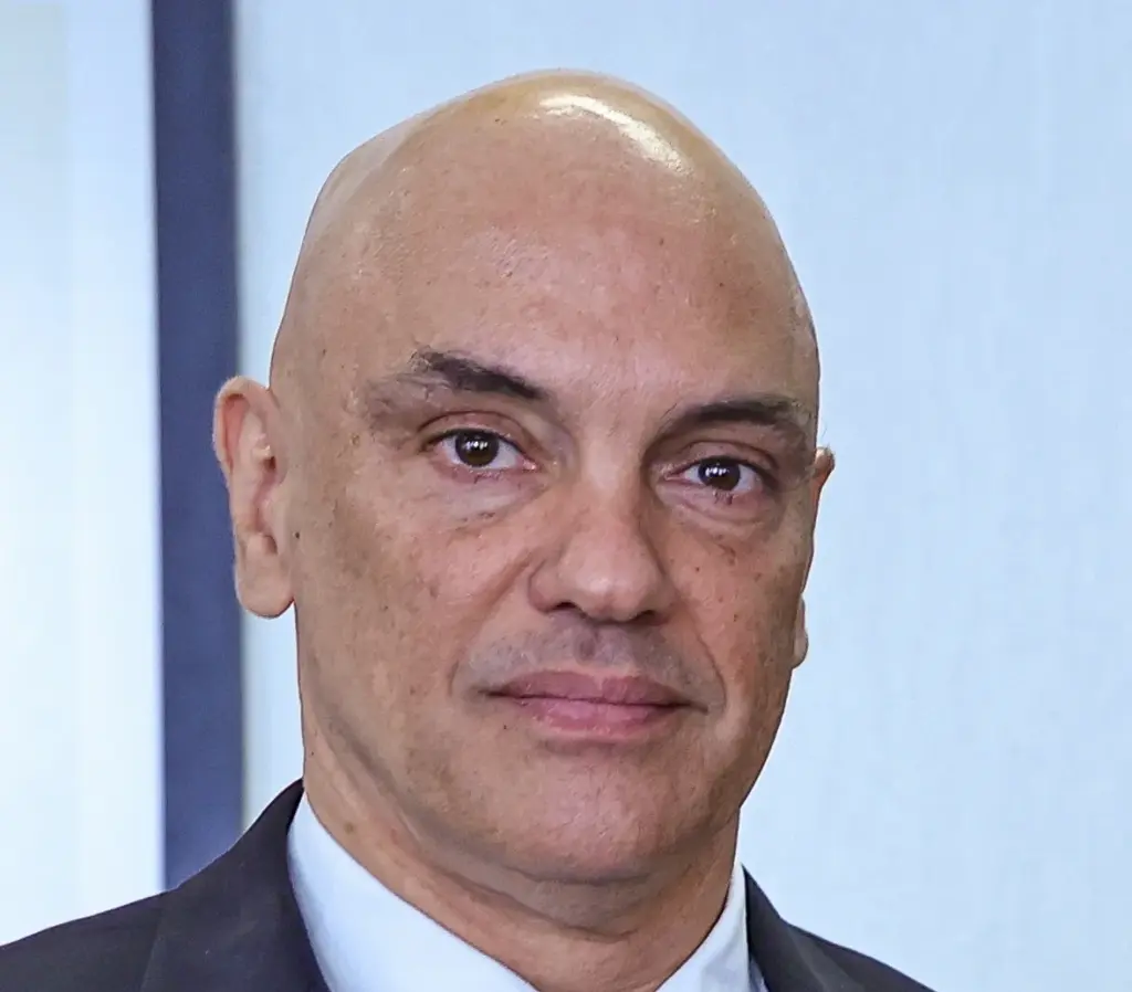 Le juge Alexandre de Moraes, de la Cour suprême fédérale du Brésil, lors de l'investiture du président Lula en janvier 2023