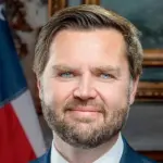 Portrait officiel du vice-président américain J.D. Vance, janvier 2025