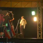 Manifestants rassemblés dans une rue de Bangkok, en Thaïlande