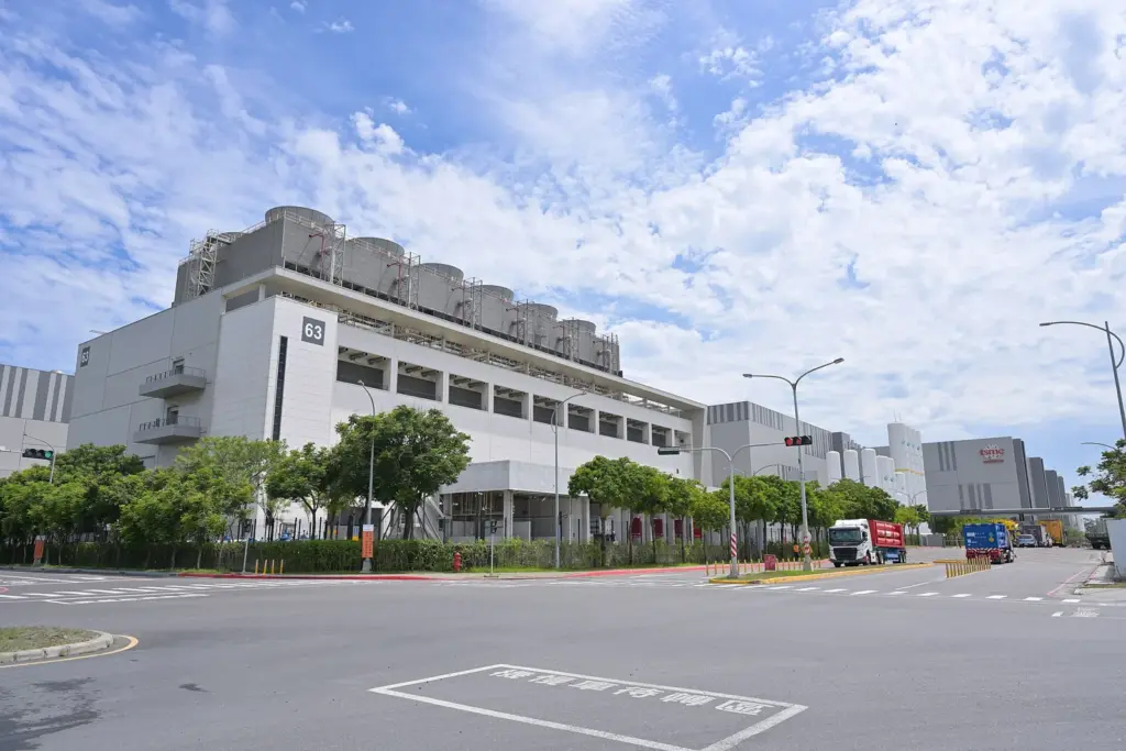 Usine Fab 18 de TSMC à Tainan, Taïwan, mai 2025