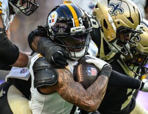 Lire la suite à propos de l’article NFL : les Pittsburgh Steelers s’imposent face aux Saints lors d’un match historique au Stade de France