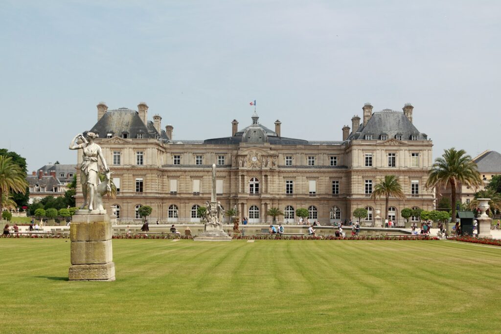 Le palais du Luxembourg à Paris, siège du Sénat