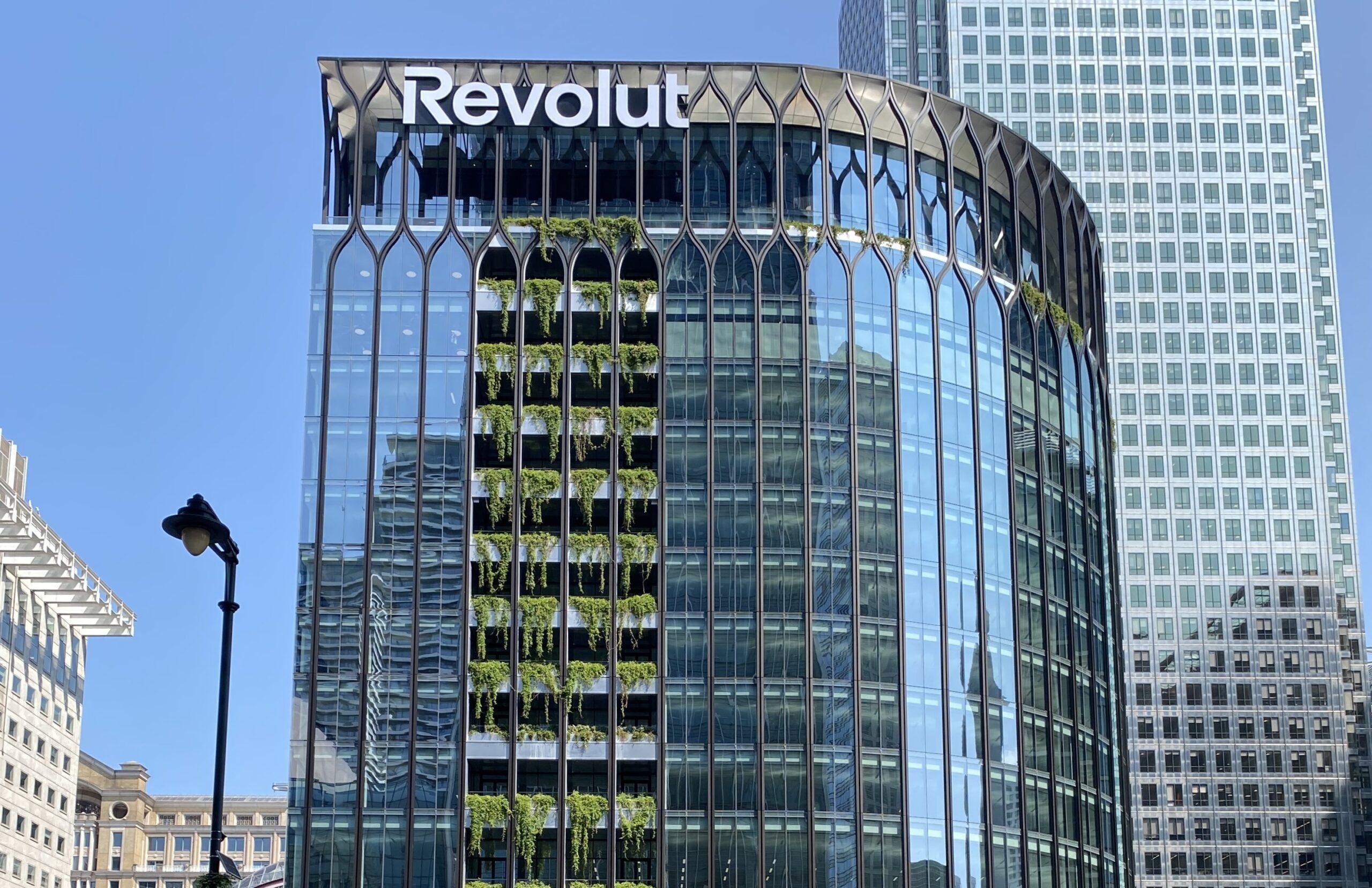 Sièfe de Révolut à Londres. Photo : @Boubloub 