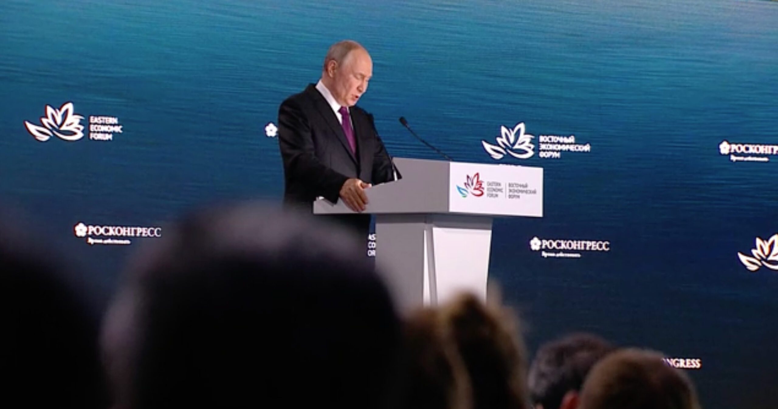 Vladimir Poutine. Image : Capture d'écran Kremlin.ru