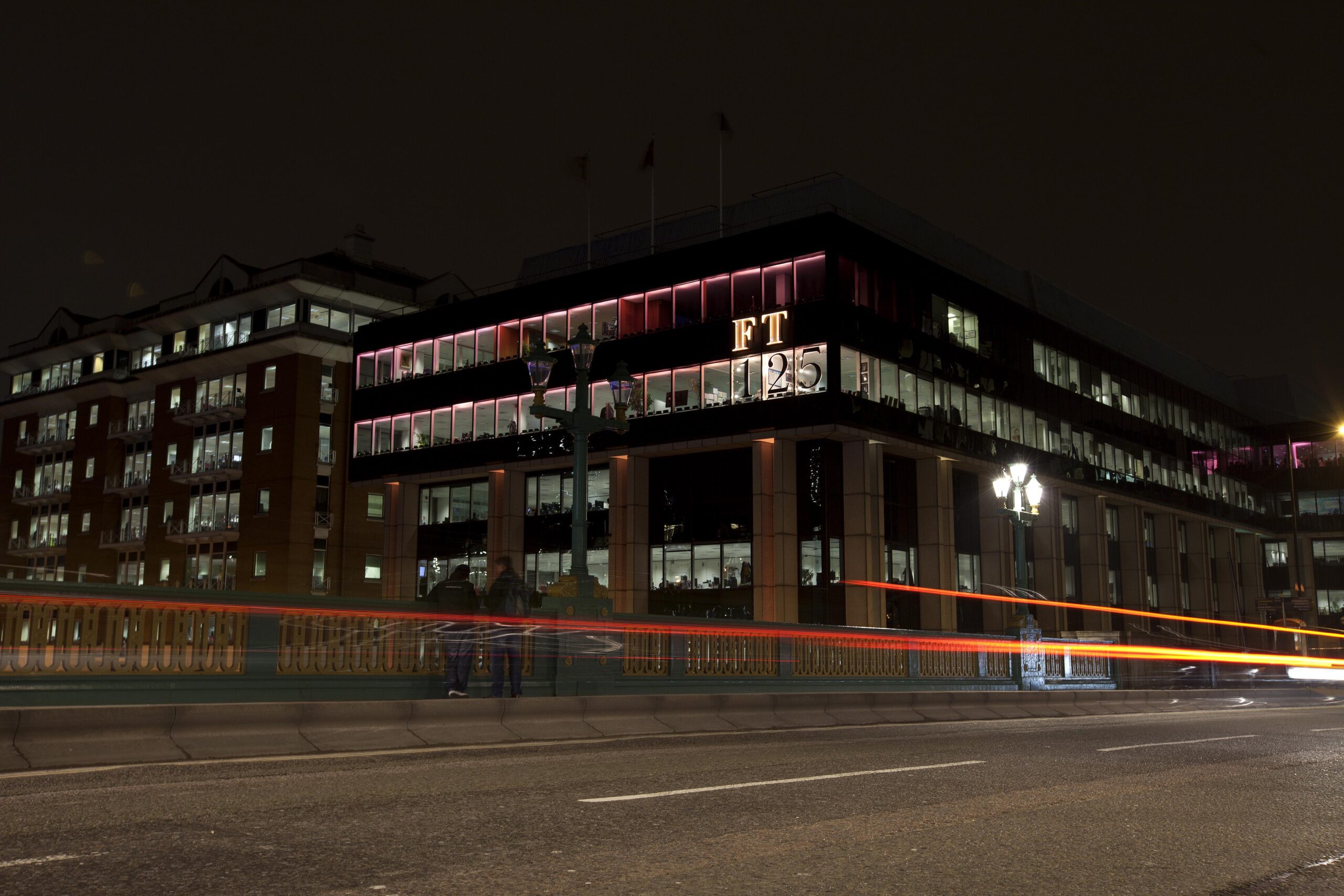 Siège du Financial Times à Londres. Photo : @Financial Times