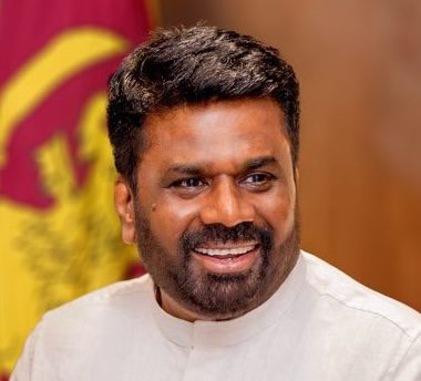 Photo : compte X d'Anura Kumara Dissanayake