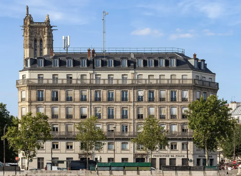 La préfecture de police de Paris, site central de Gesvres